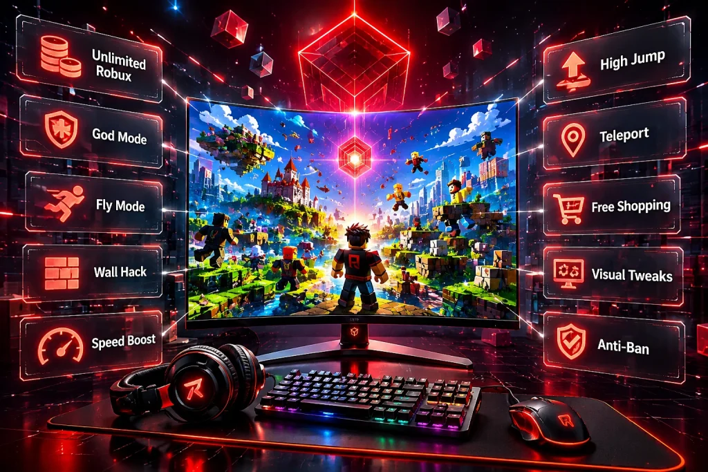 Roblox Mod Menu for PC Features
