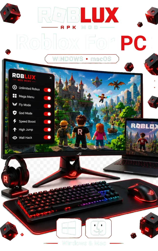 Roblox for PC Download with Mod Menu (Windows and Mac)