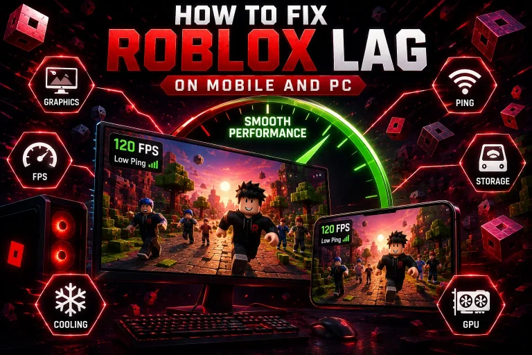 How to Fix Roblox Lag on Mobile and PC