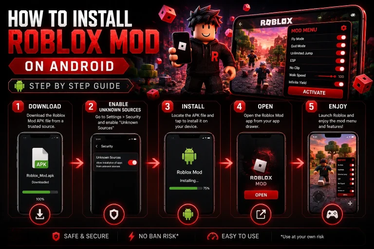 How to Install Roblox Mod on Android (Step by Step)